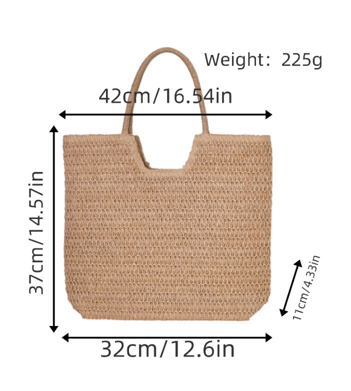 Handgewebte Strandtasche Brehn