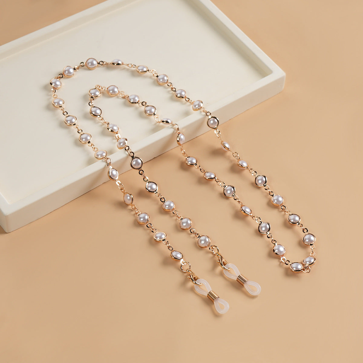 Elegante perlverknüpfte Brillenketten Brehn