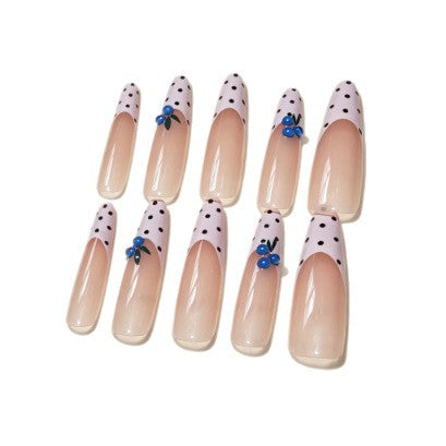 Florale Designer Press-On Nagel Tips Brehn
