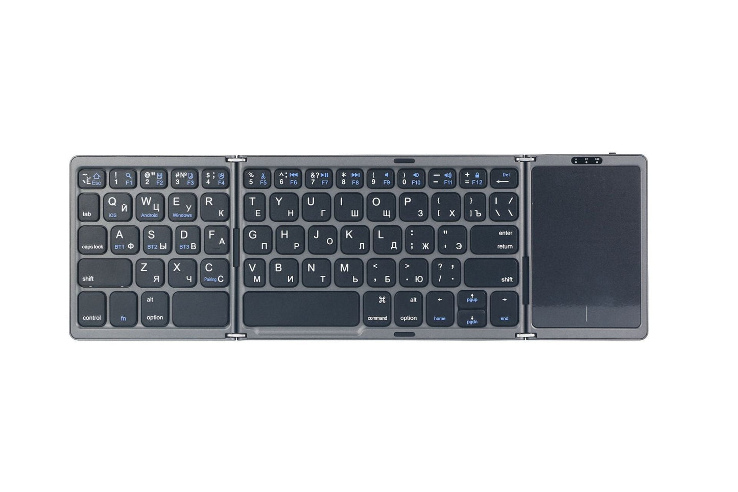 Ultraportable faltbare Bluetooth-Tastatur Brehn