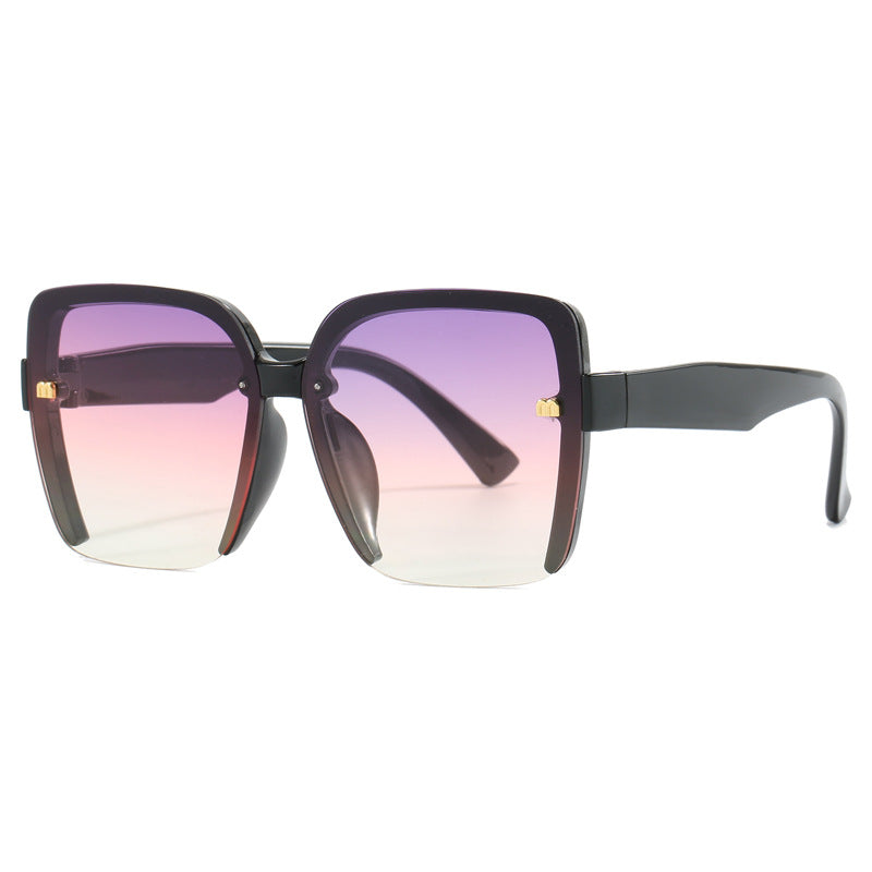 Damen oversized Sonnenbrille mit stilvollem, modernem Rahmen Brehn