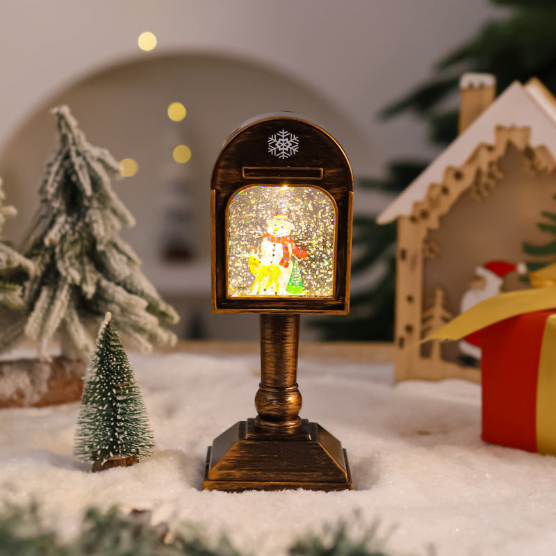 Nostalgische Weihnachtsbriefkasten Dekoration Brehn