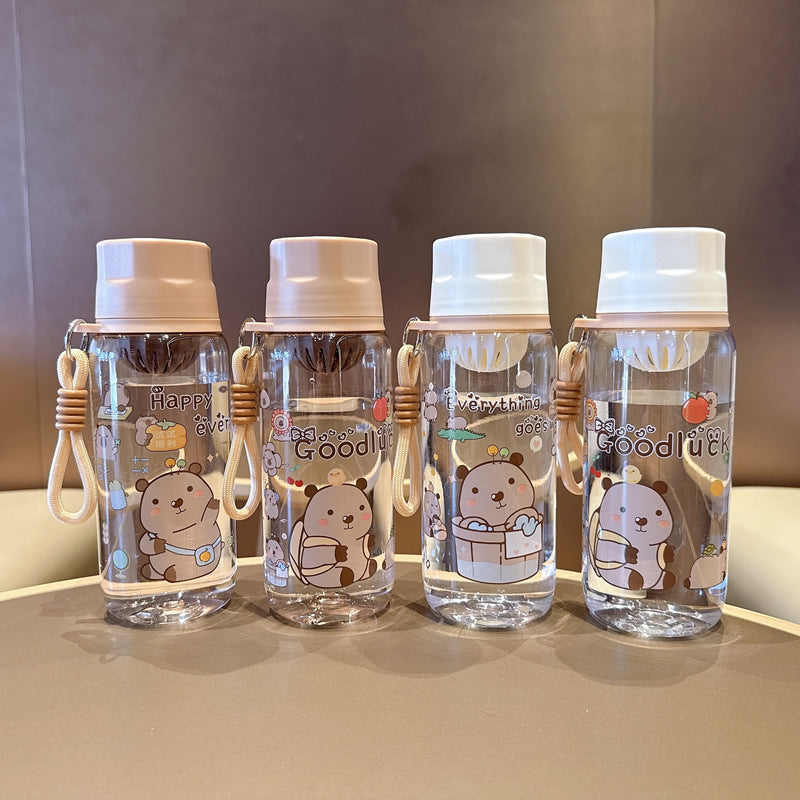Damen Trendi und farbenfrohe Wasserflasche Brehn