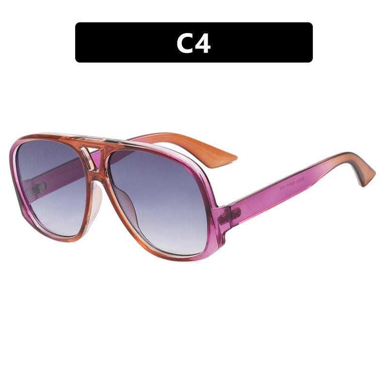 Damen modische Sport-Sonnenbrille mit robustem Rahmen und UV-Schutz Brehn