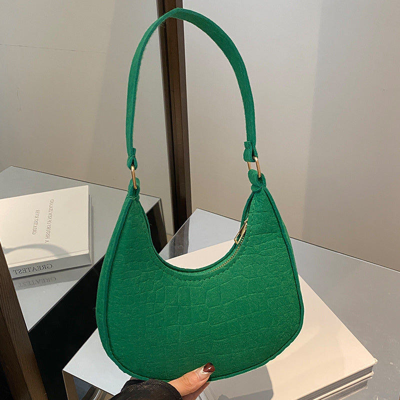 Modische Kroko Präge Hobo Tasche