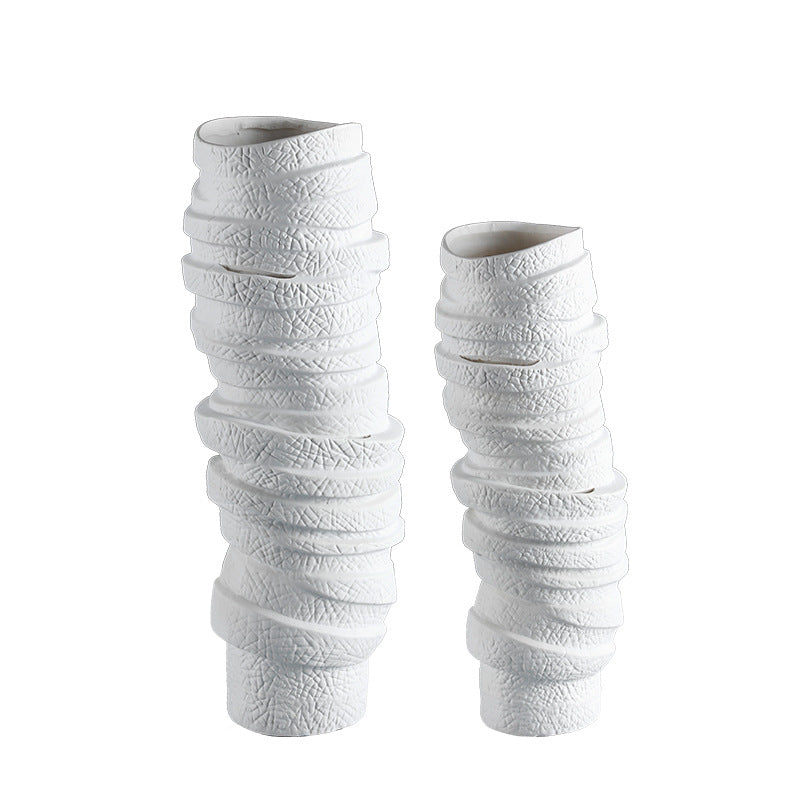 Strukturierte moderne dekorative Vase