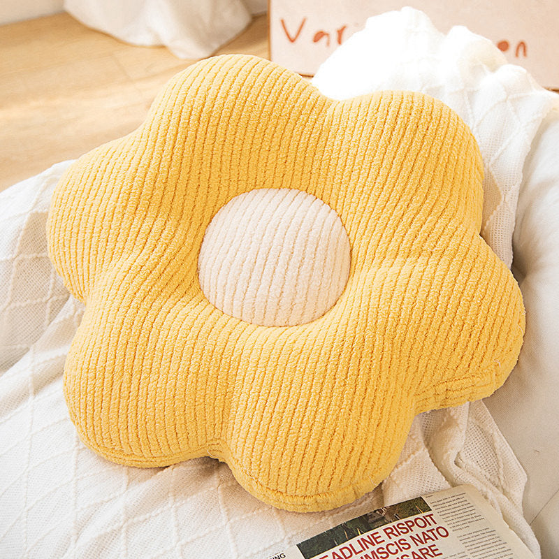 Blumenförmiges Kuschelkissen Brehn