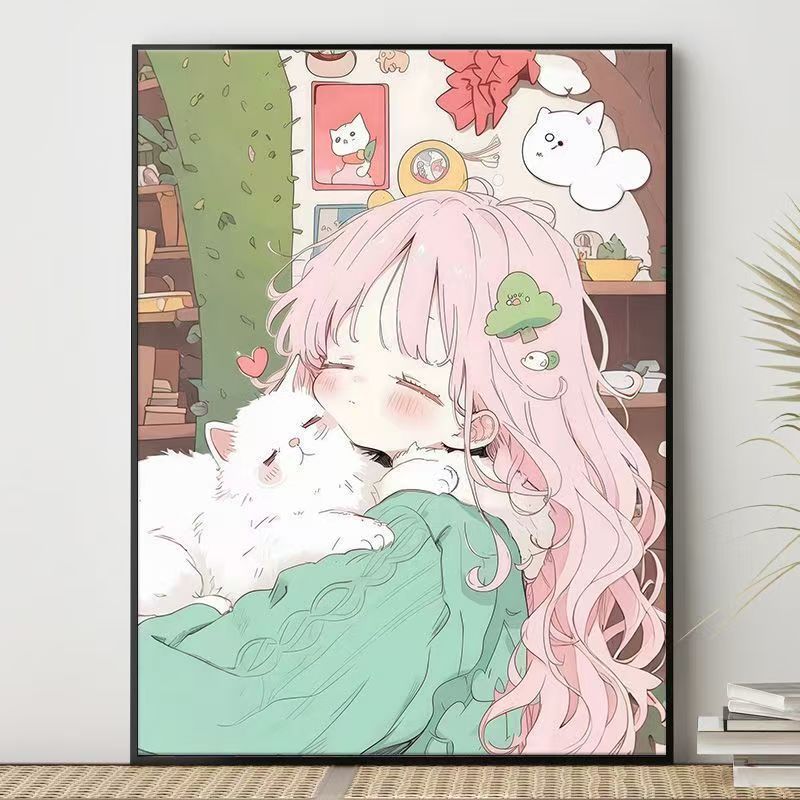 Niedliche Charakterillustration Leinwandkunst Brehn
