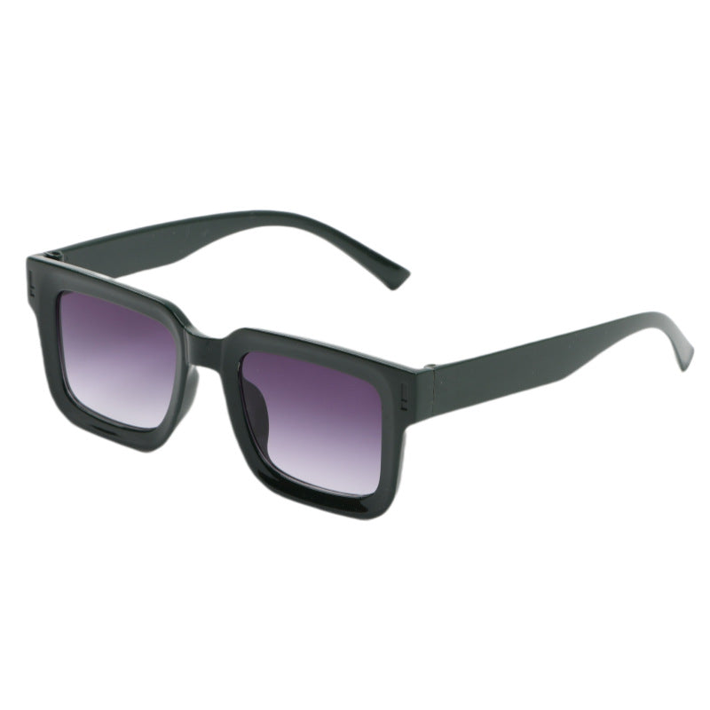 Damen Modische quadratische Sonnenbrille mit soften Linien Brehn