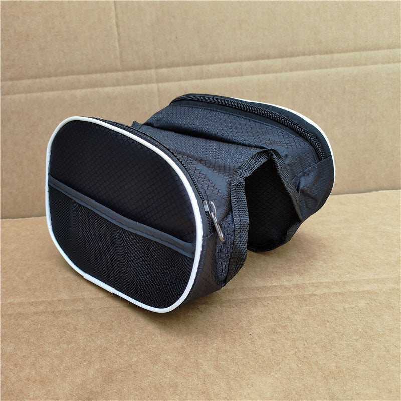 kompakte wasserdichte Fahrradherrenlenkertasche mit Schnellverschlussriemen und Mesh-Organizer Brehn