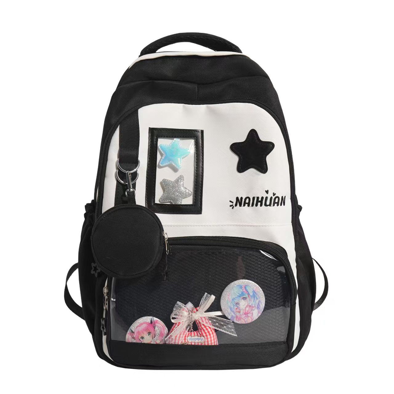 Kreativer transparenter Front-Rucksack Brehn