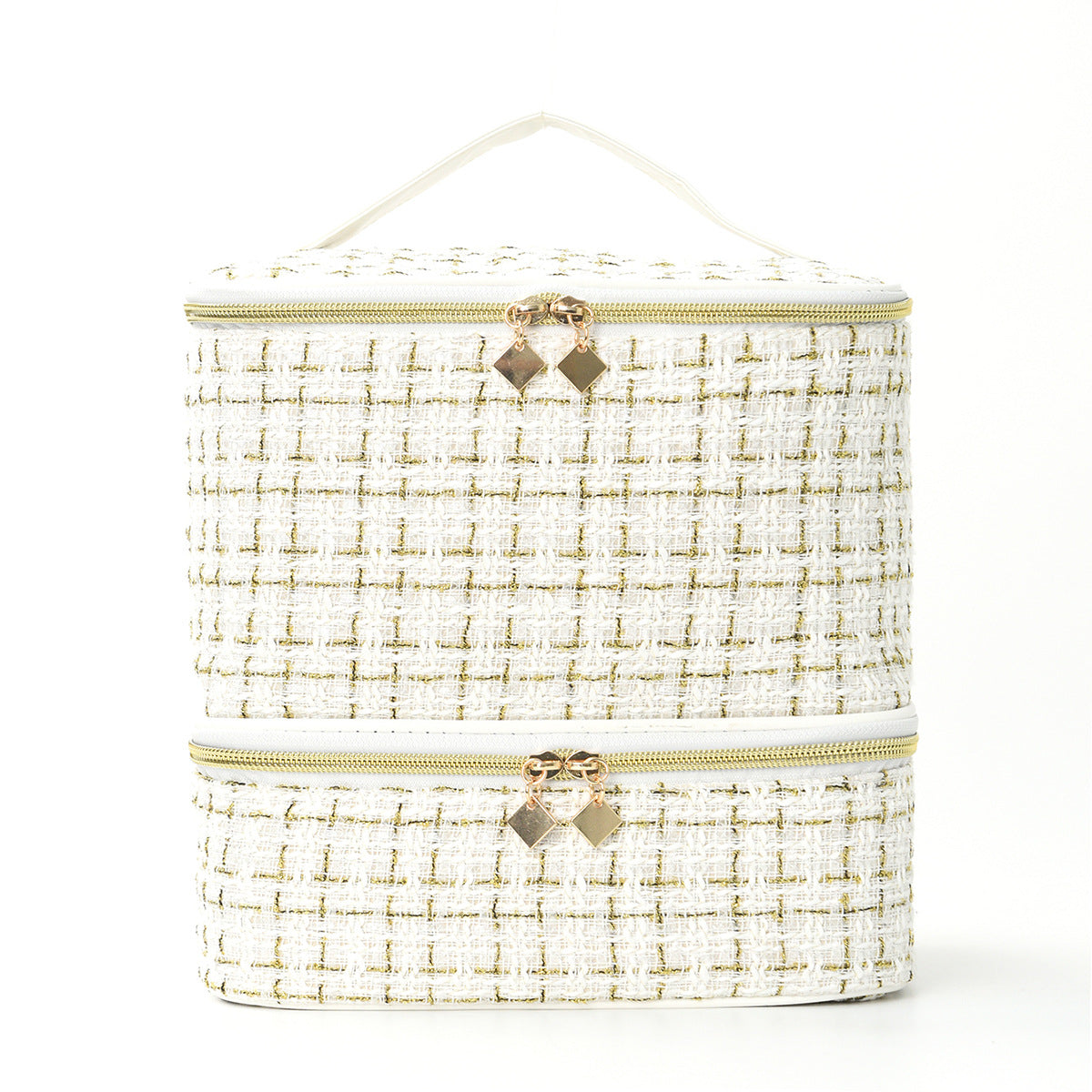 Kosmetik-Organizer-Tasche mit Elegantem Gewebe Brehn