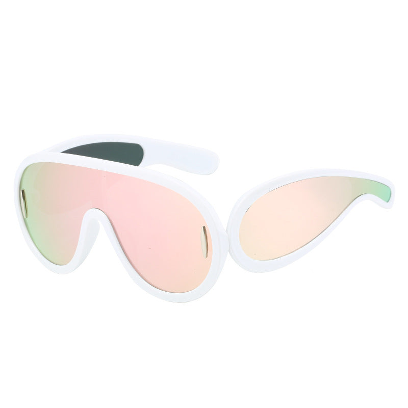 Damen fashion-forward Sportsonnenbrille Brehn