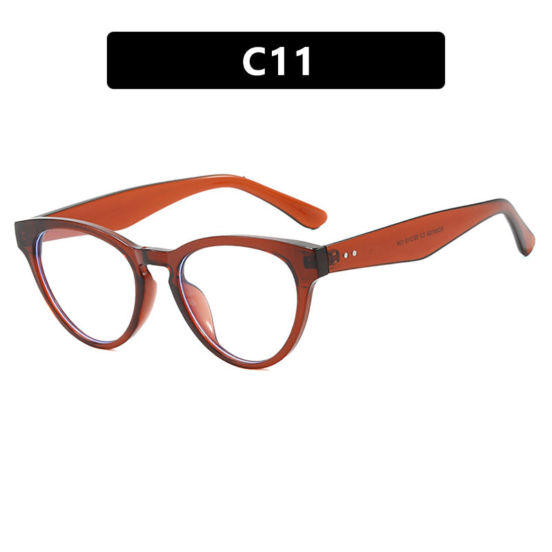 Damen Cat-Eye Sonnenbrille mit UV-Schutz und modischem Rahmen Brehn