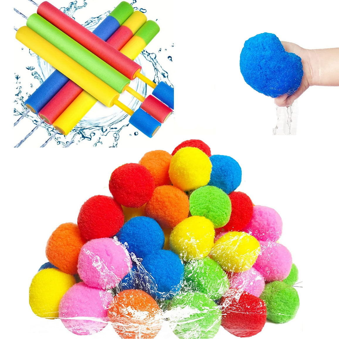 Unisex Wasserfeste Spielzeug-Pompoms Brehn