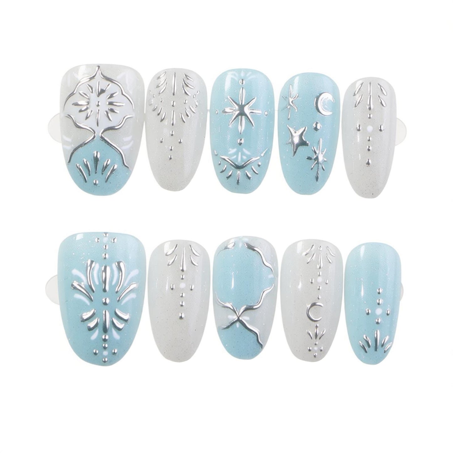 Künstlerisches Nagelwickel-Set Brehn