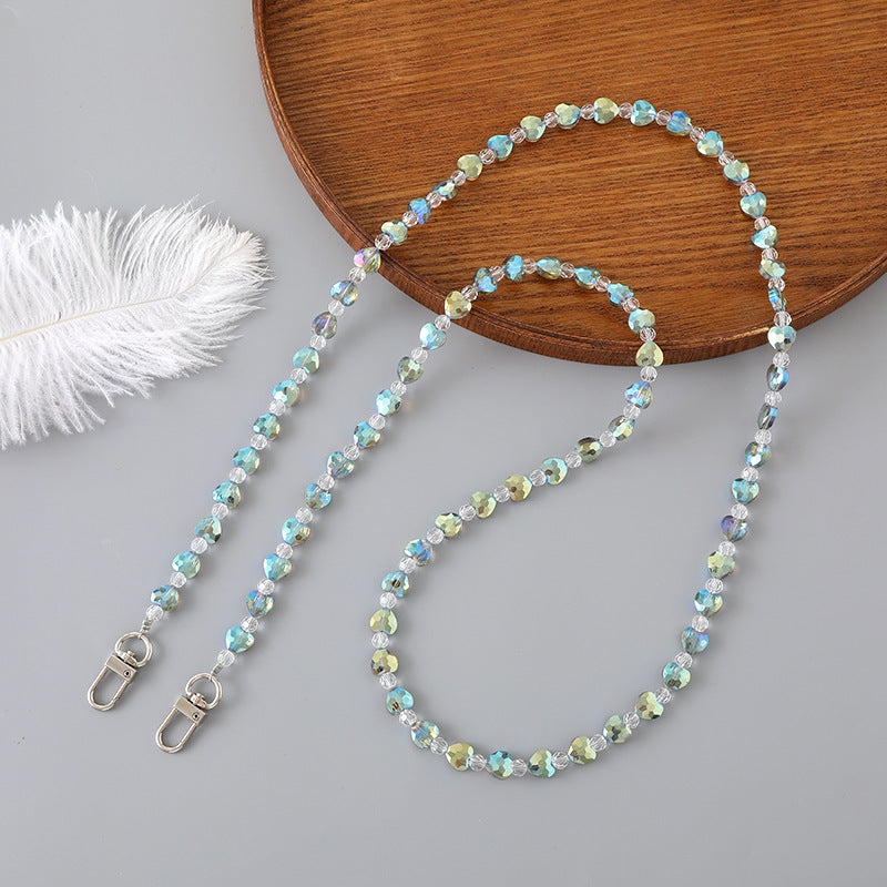 Elegante Perlen Brillenband Brehn