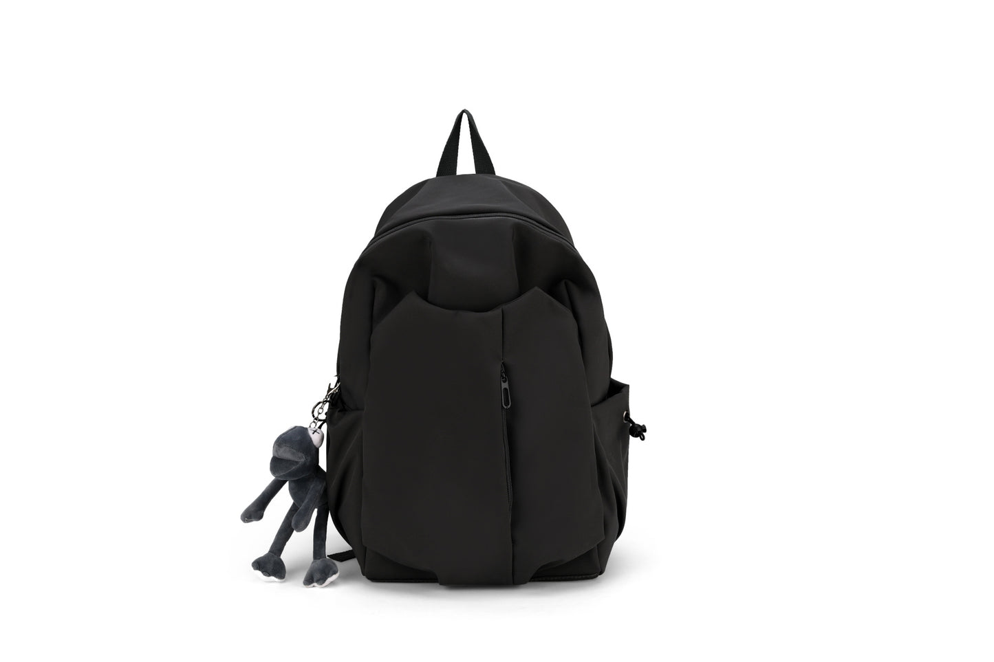 Rucksack mit Vielseitigen Fächern und Charmantem Anhänger Brehn