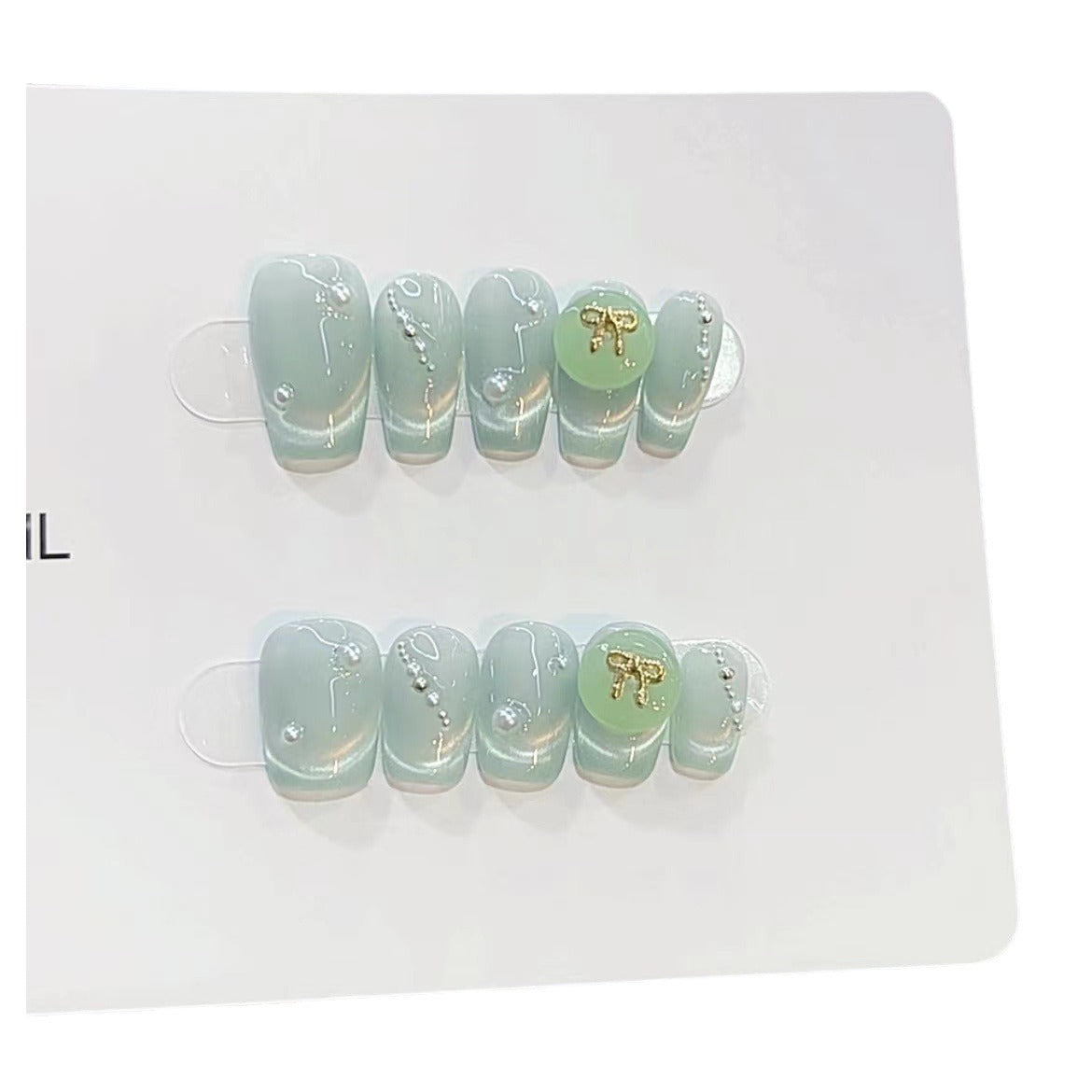 Luxuriöses Press-On Nagelset Brehn