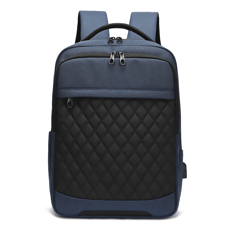 Stylischer gesteppter Laptop-Rucksack Brehn
