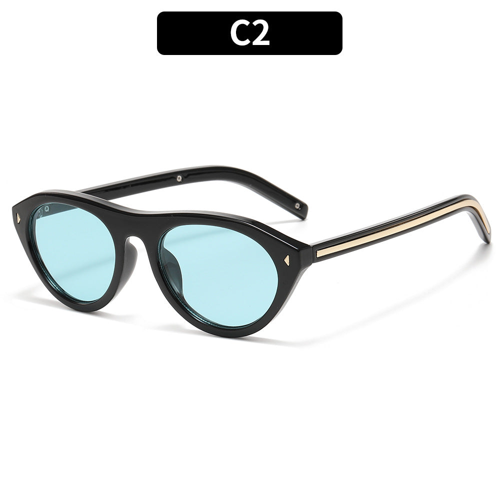 Eleganter Look Stylische Katzenaugen-Sonnenbrille