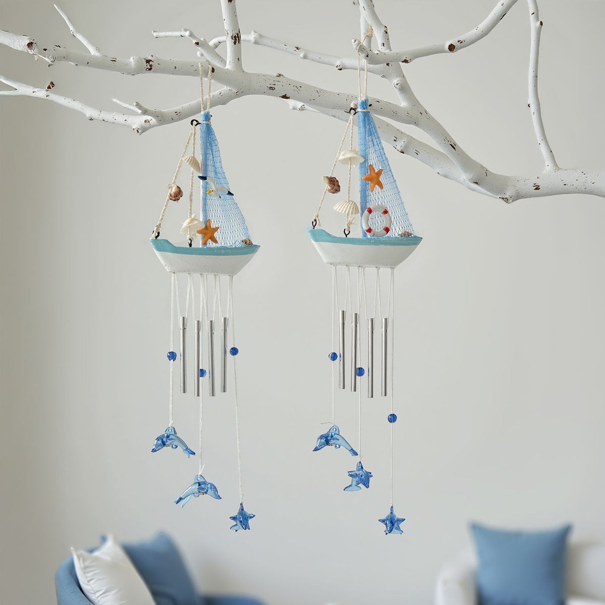 Maritimes Windspiel Deko