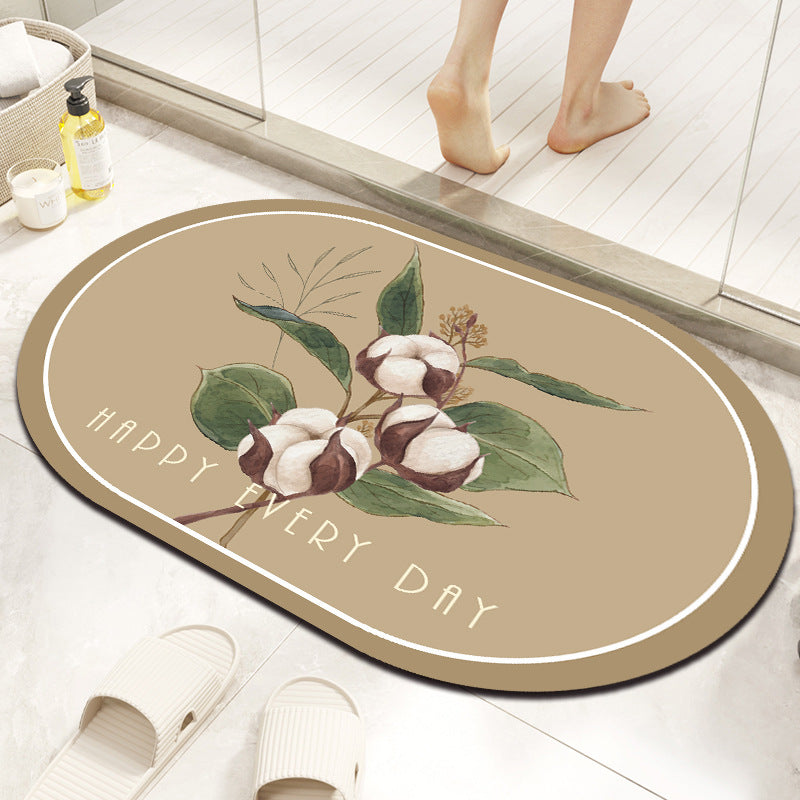 Elegante Marmor-Themen Badmatte Brehn