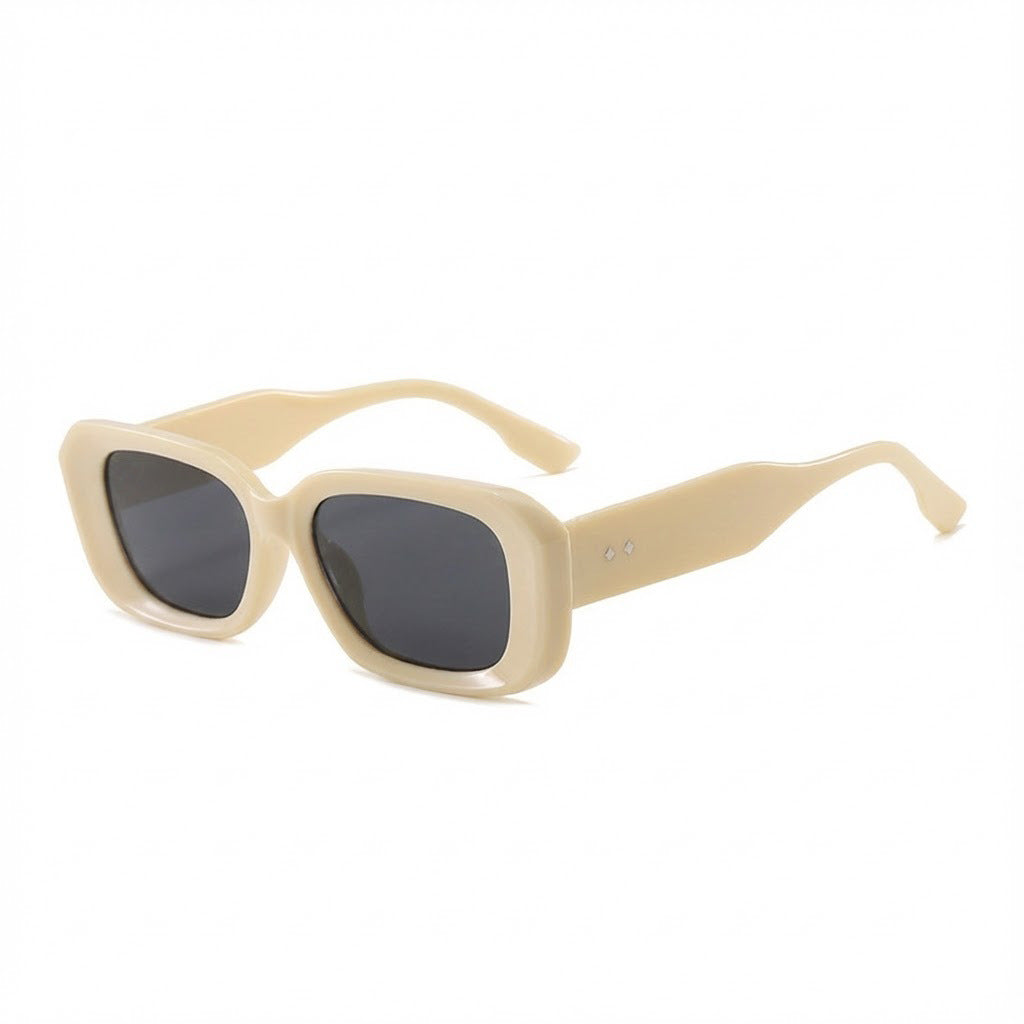 Damen Modische Oversized-Sonnenbrille mit hochwertigem Kunststoffrahmen Brehn
