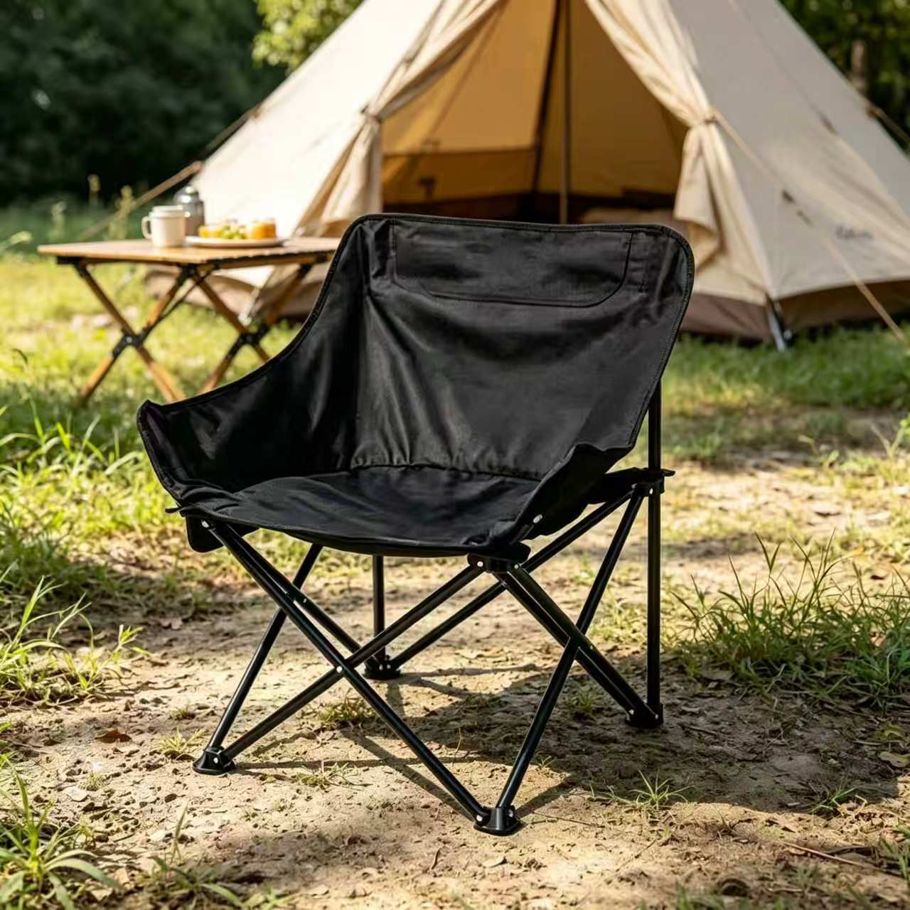 Damen Faltstuhl mit ergonomischem Design Brehn