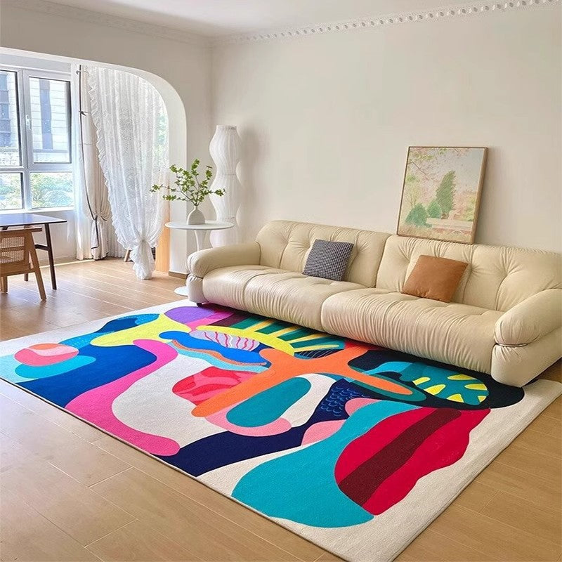 Abstrakte Geometrische Kunst Teppich