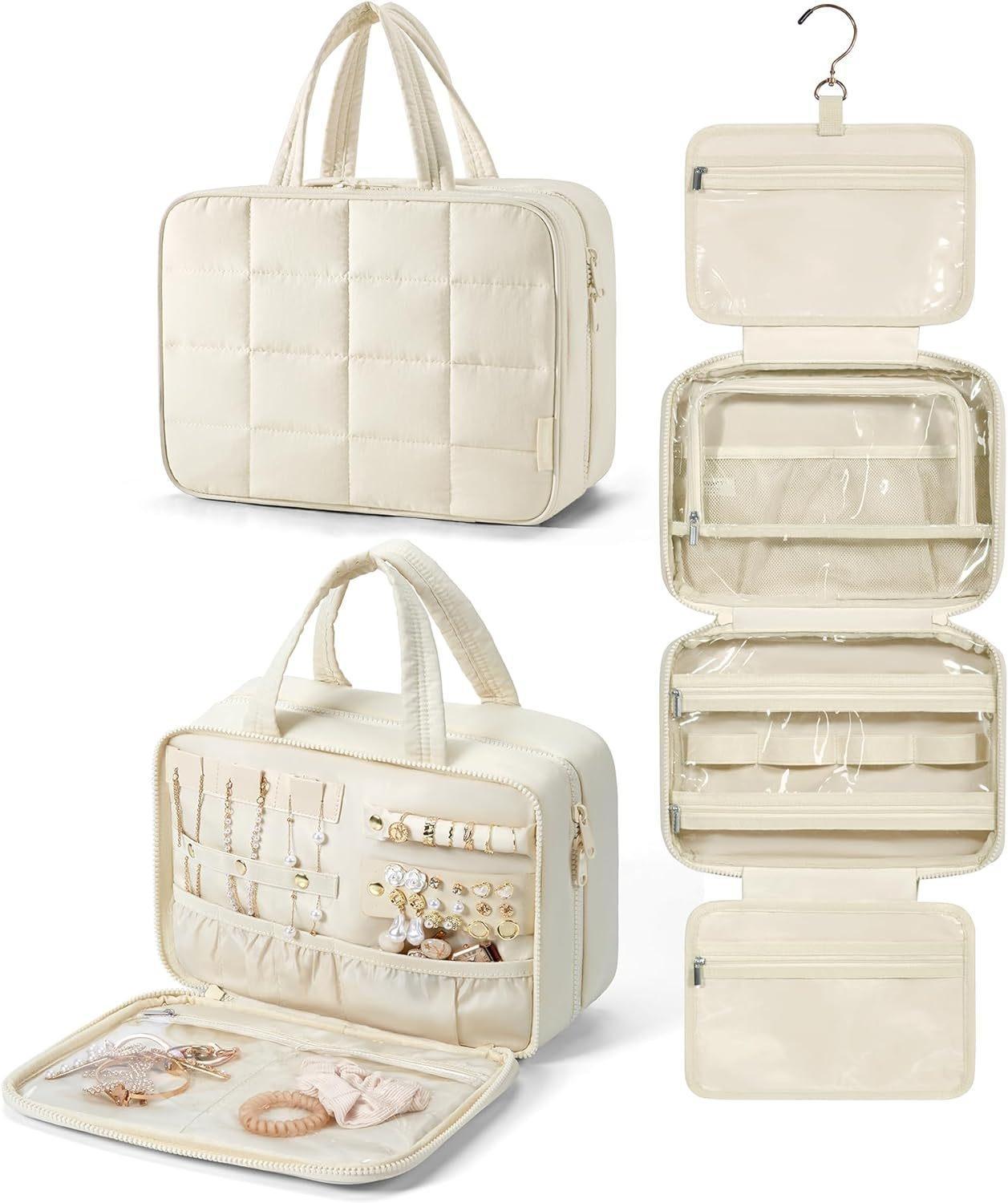 Gepolsterte Kosmetik-Organizer-Tasche mit Praktischem Aufhängesystem Brehn
