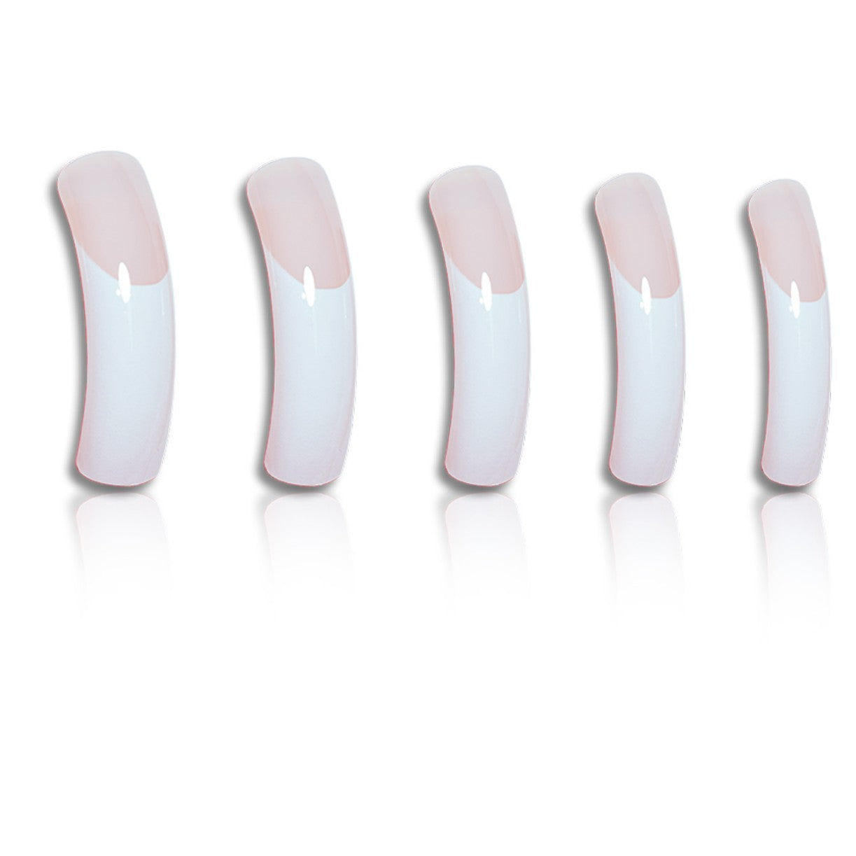 Premium French Tip Nagelerweiterungen Brehn