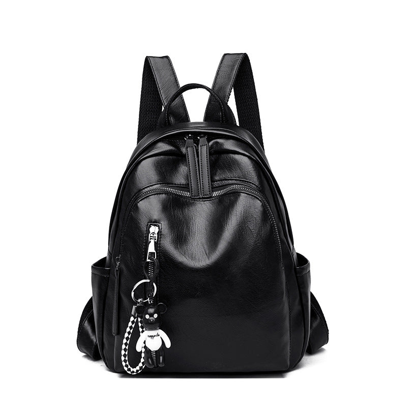 Eleganter Leder-Rucksack Brehn