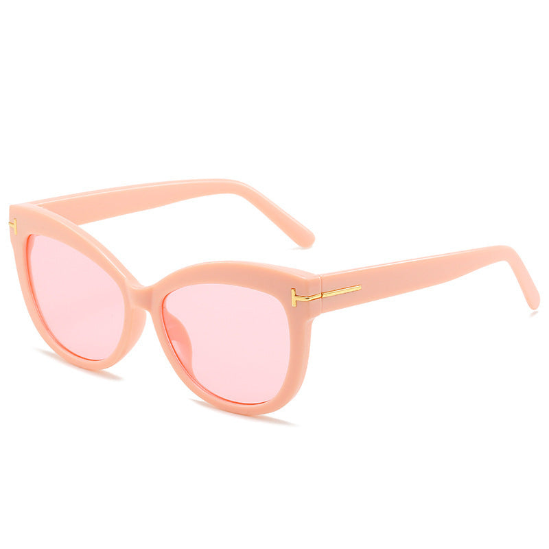 Chic Oversized Katzenaugen-Sonnenbrille Brehn