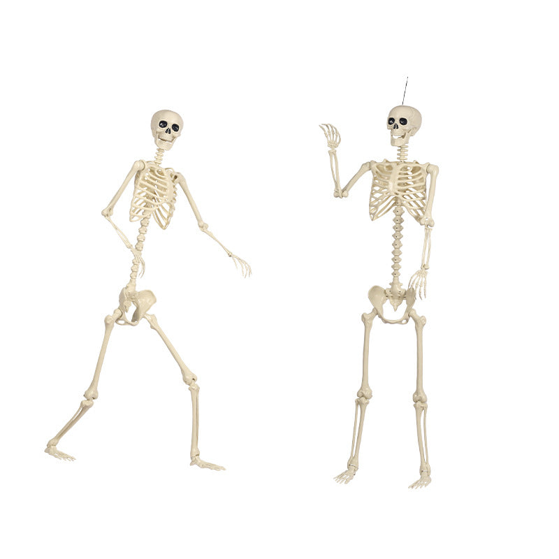 Lebensgroße Halloween-Skelett-Dekoration Brehn