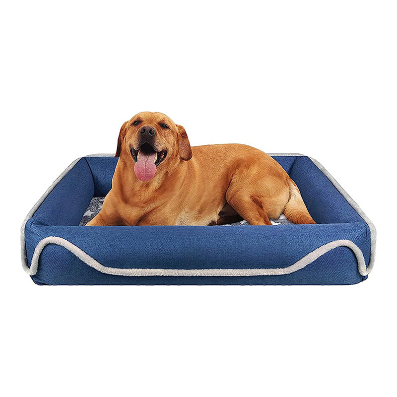 Orthopädisches Hundebett mit Sternenmuster