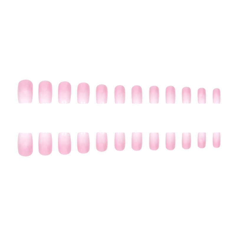 Ombre Quadrat Druck-Nägel Brehn