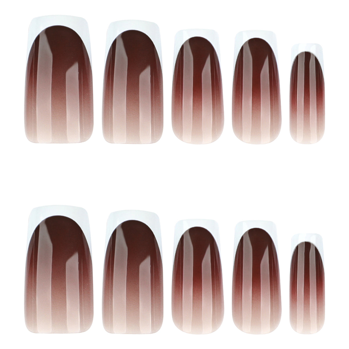 Kunstvolle Nagelverlängerungen mit elegantem French-Tip Brehn