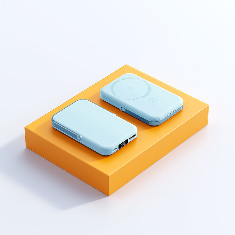 Kableloses Powerbank Set mit Innovativer Induktionsladung und Digitaler Anzeige Brehn
