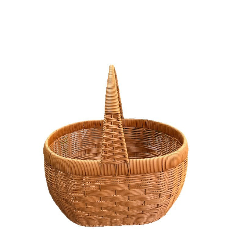 Damen Handgefertigter Korb mit elegantem Griff Brehn
