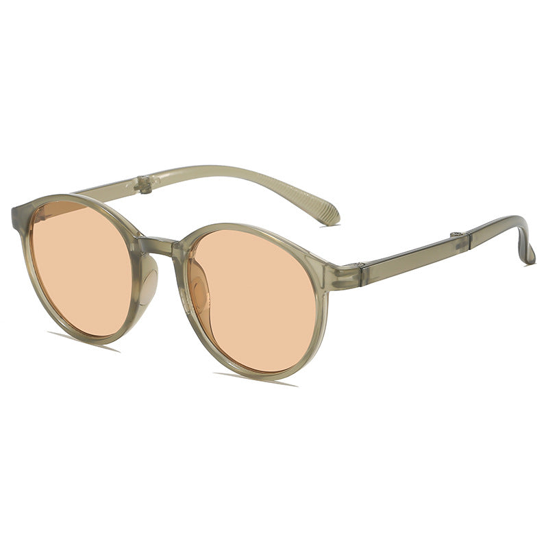 Stylische Retro-inspirierte runde Sonnenbrille Brehn