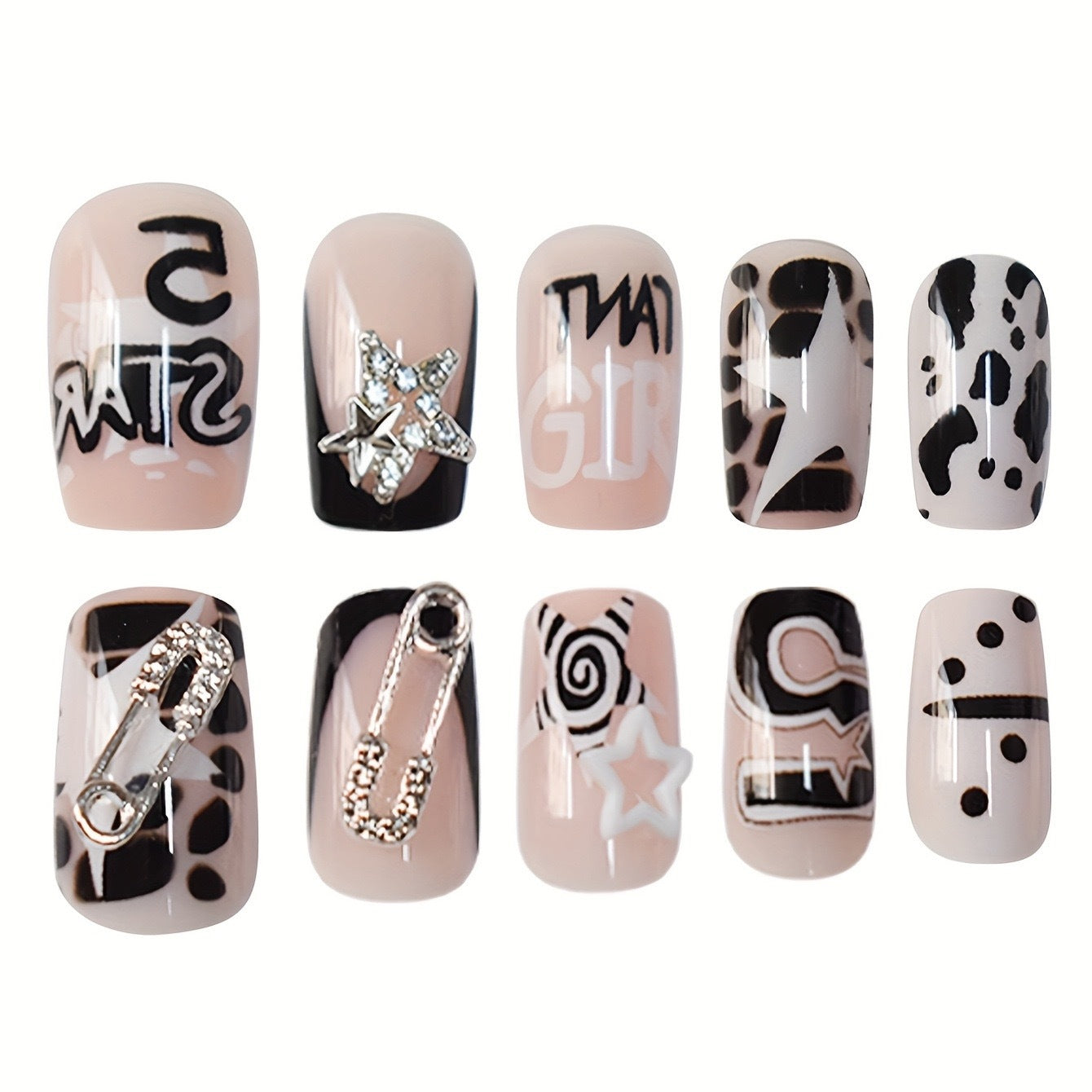 Chic Press-On Nagelset Brehn