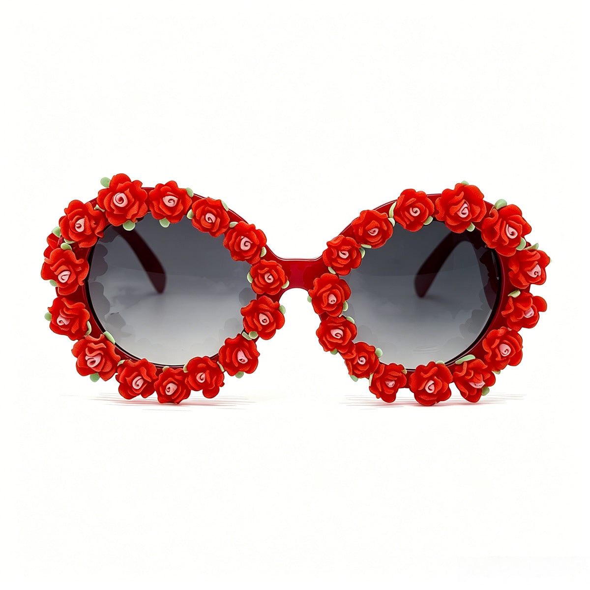 Damen Sonnenbrille mit floralem Design und einzigartigen Rahmenakzenten Brehn