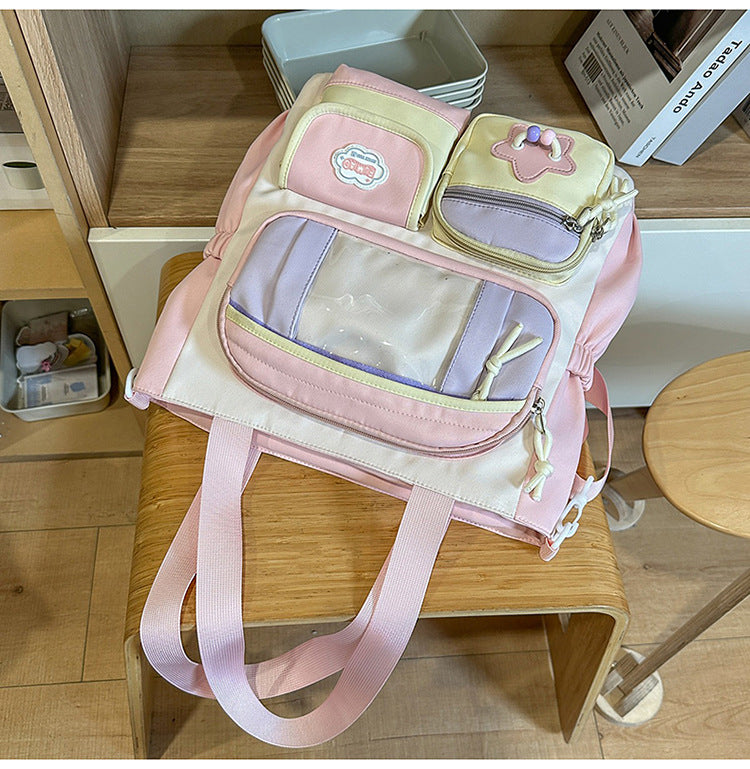 Charakterverziertes Multi-Compartment-Schulranzen