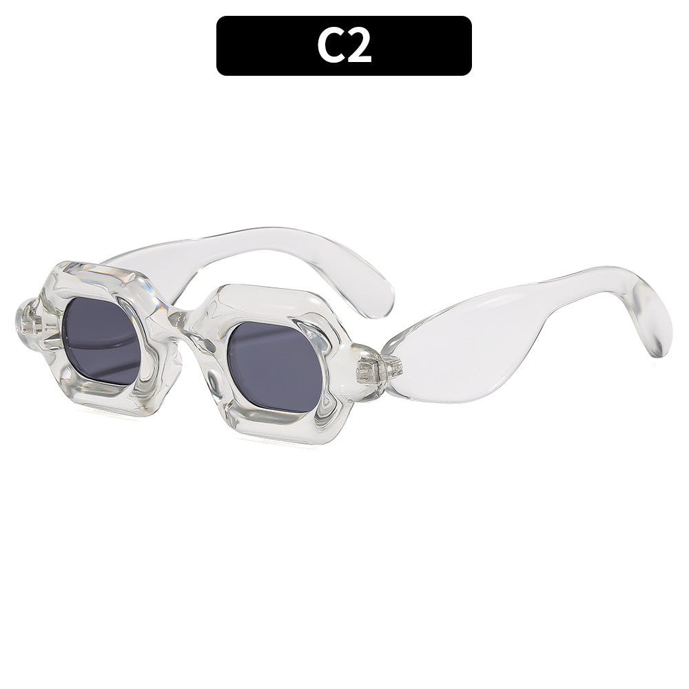Einzigartige Geometrische Rahmenbrille