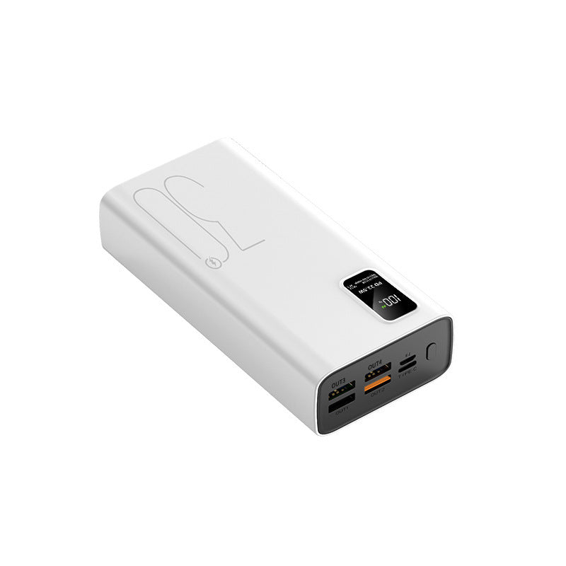 Hochleistungs-Powerbank mit integrierter Schnellladefunktion und LCD-Anzeige Brehn
