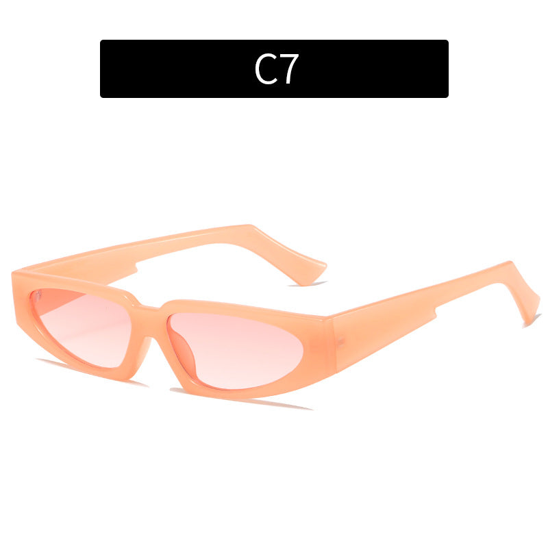 Futuristische Low-Profile Shield Sonnenbrillen