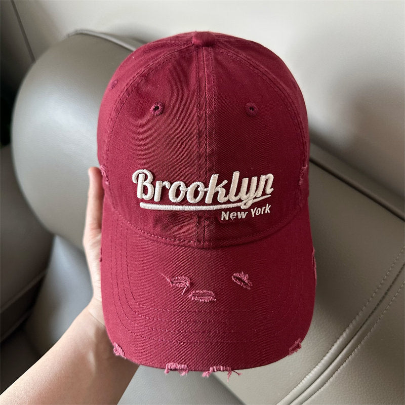 Herren Distressed Brooklyn Baseball Cap Brehn