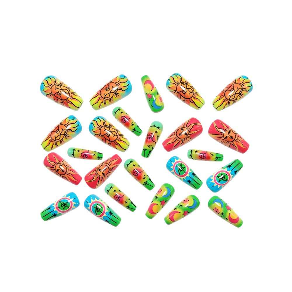 Neon Nagelkunst-Set Brehn