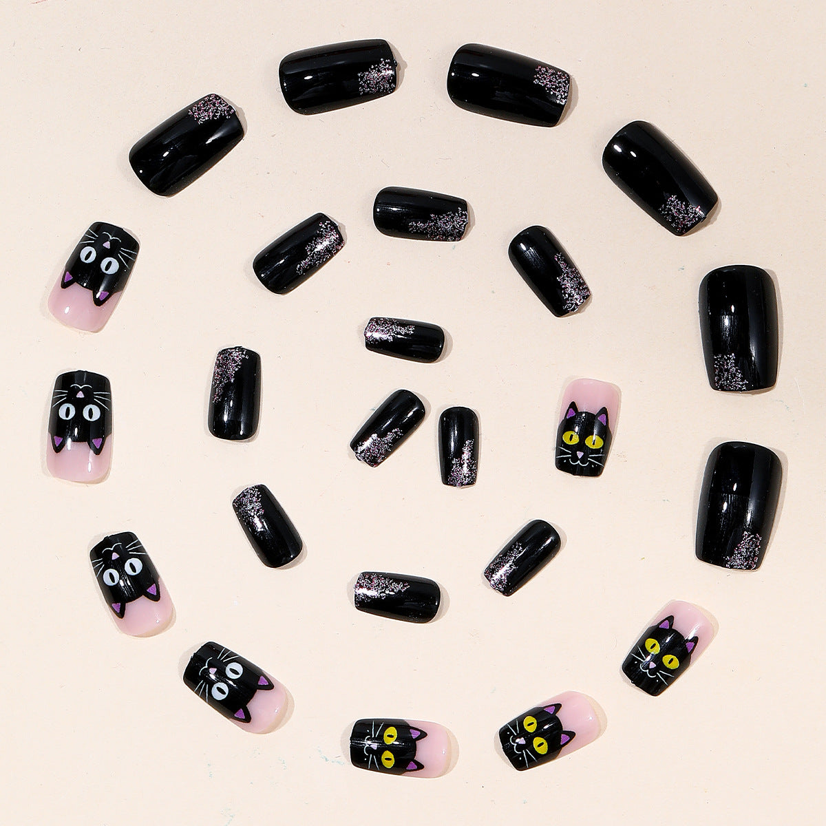 Kat-Themen 3D Nagelkunst Erweiterungen Brehn